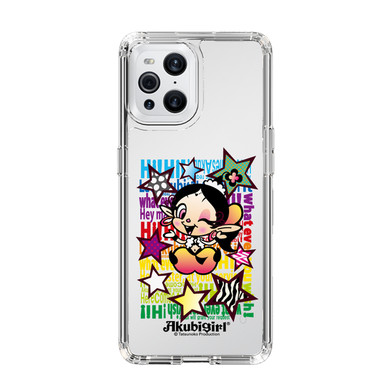スリムプロテクションケース［ アクビガール - スター ］