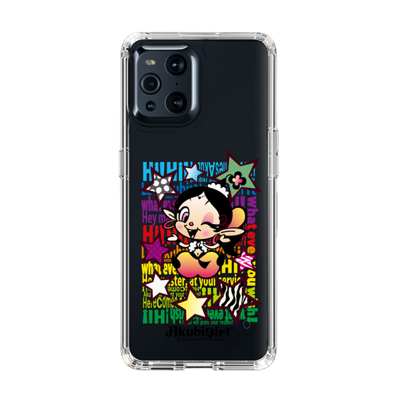 スリムプロテクションケース［ アクビガール - スター ］