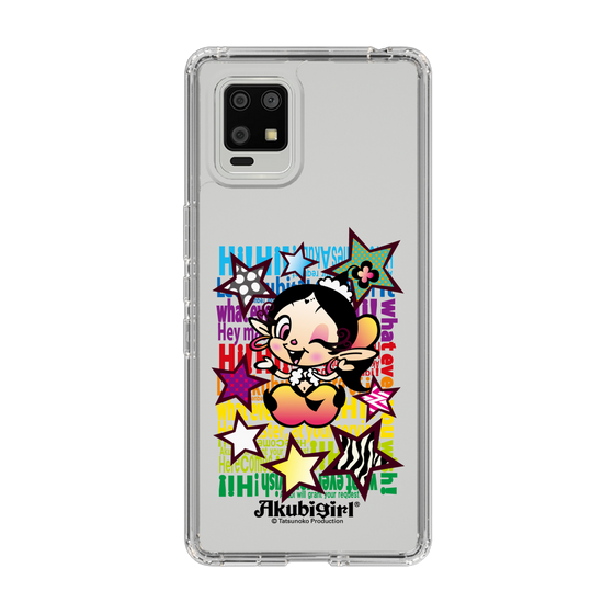 スリムプロテクションケース［ アクビガール - スター ］