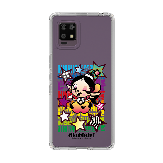 スリムプロテクションケース［ アクビガール - スター ］