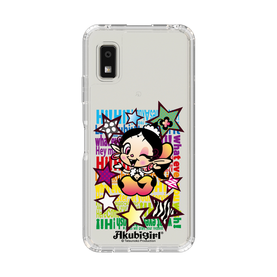 スリムプロテクションケース［ アクビガール - スター ］