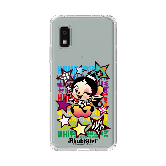 スリムプロテクションケース［ アクビガール - スター ］