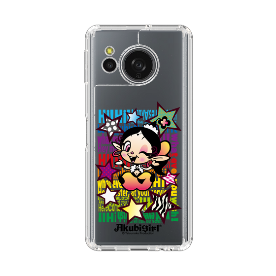 スリムプロテクションケース［ アクビガール - スター ］