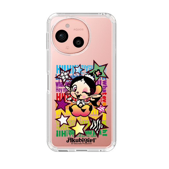 スリムプロテクションケース［ アクビガール - スター ］