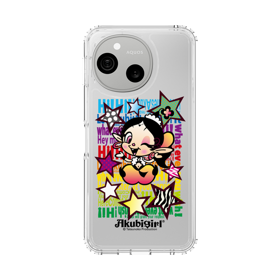 スリムプロテクションケース［ アクビガール - スター ］