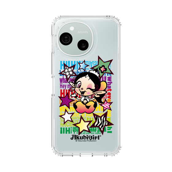 スリムプロテクションケース［ アクビガール - スター ］