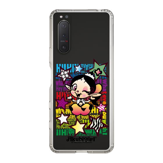 スリムプロテクションケース［ アクビガール - スター ］