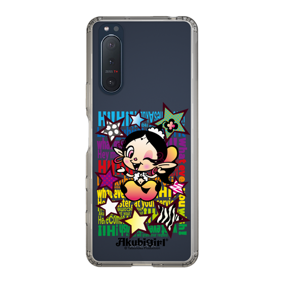 スリムプロテクションケース［ アクビガール - スター ］
