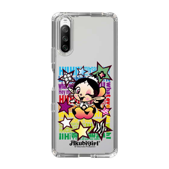 スリムプロテクションケース［ アクビガール - スター ］