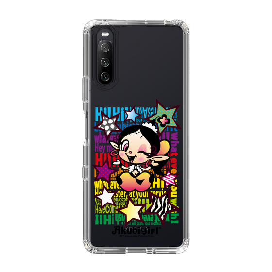 スリムプロテクションケース［ アクビガール - スター ］