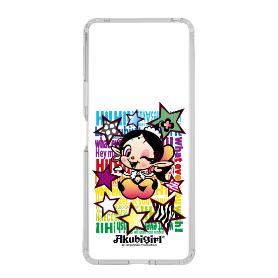 スリムプロテクションケース［ アクビガール - スター ］