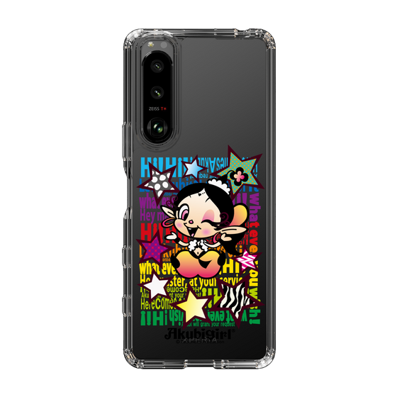スリムプロテクションケース［ アクビガール - スター ］