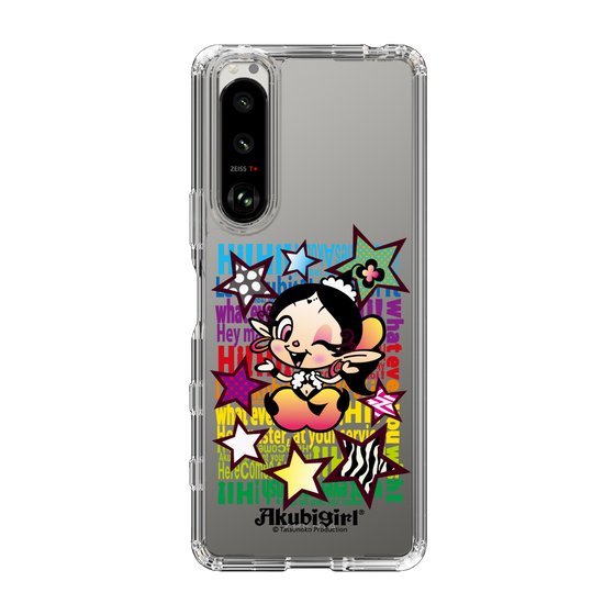 スリムプロテクションケース［ アクビガール - スター ］