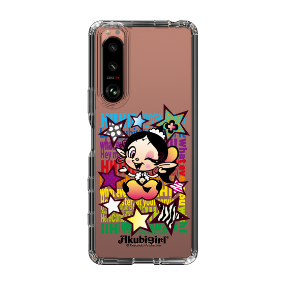 スリムプロテクションケース［ アクビガール - スター ］