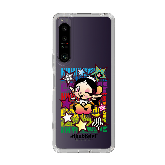 スリムプロテクションケース［ アクビガール - スター ］