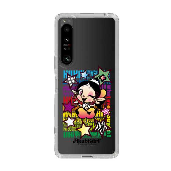 スリムプロテクションケース［ アクビガール - スター ］