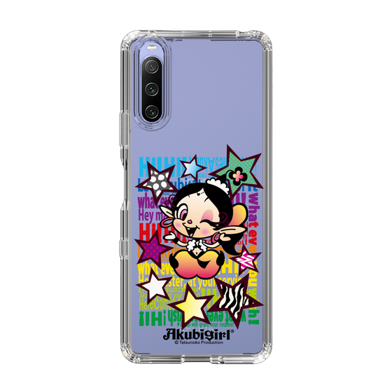 スリムプロテクションケース［ アクビガール - スター ］