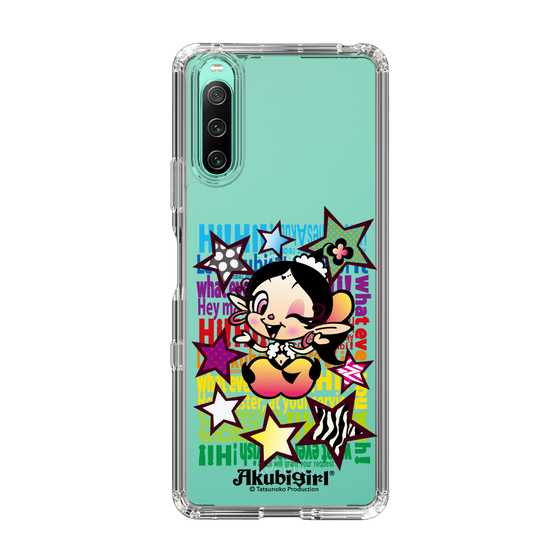 スリムプロテクションケース［ アクビガール - スター ］