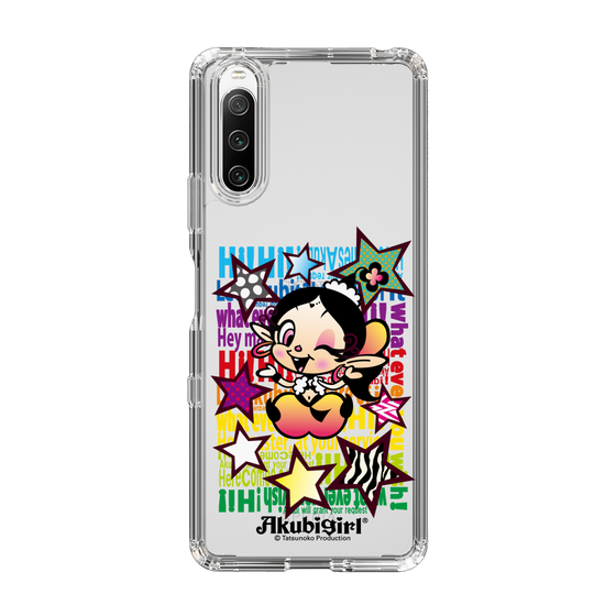 スリムプロテクションケース［ アクビガール - スター ］
