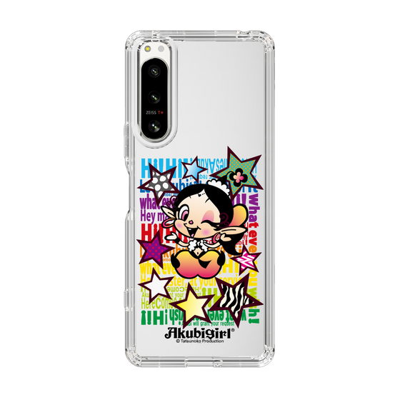 スリムプロテクションケース［ アクビガール - スター ］