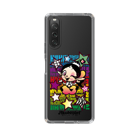 スリムプロテクションケース［ アクビガール - スター ］