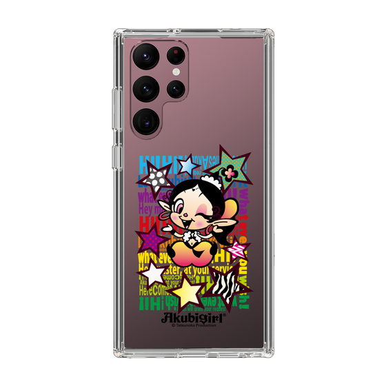 スリムプロテクションケース［ アクビガール - スター ］