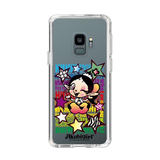スリムプロテクションケース［ アクビガール - スター ］