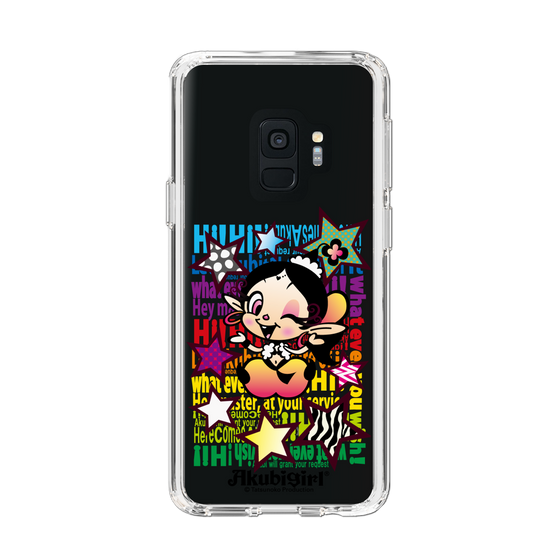 スリムプロテクションケース［ アクビガール - スター ］