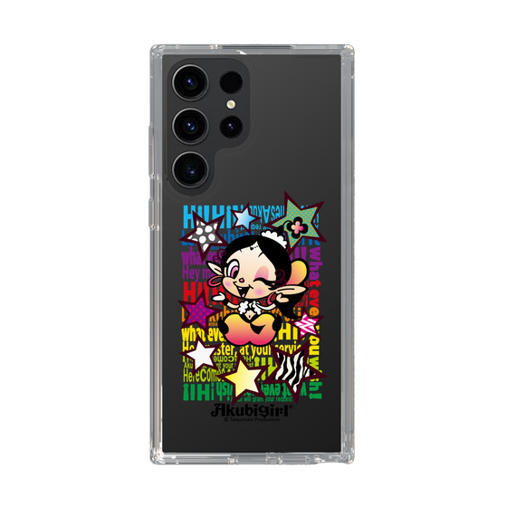 スリムプロテクションケース［ アクビガール - スター ］