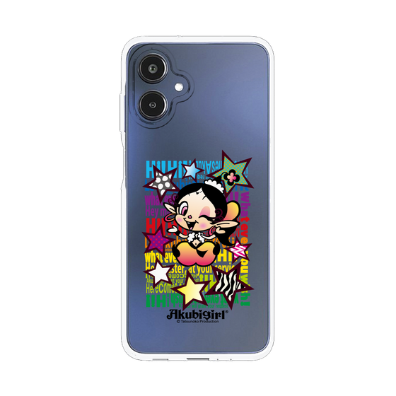 スリムプロテクションケース［ アクビガール - スター ］