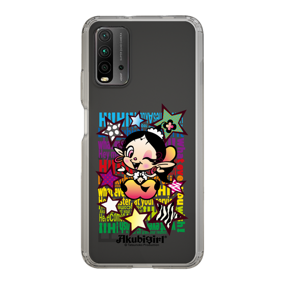 スリムプロテクションケース［ アクビガール - スター ］