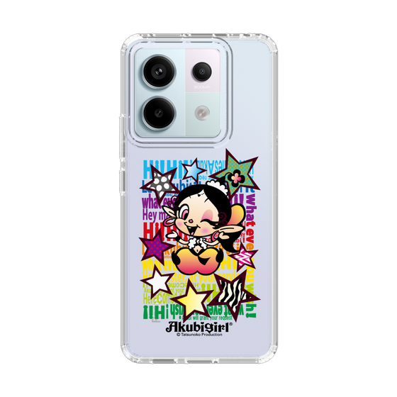 スリムプロテクションケース［ アクビガール - スター ］