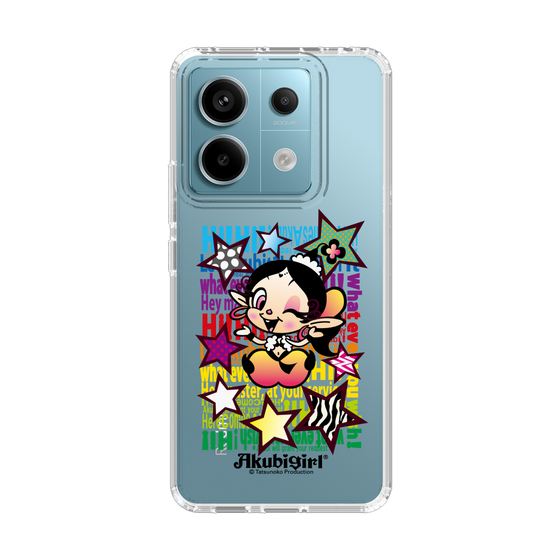 スリムプロテクションケース［ アクビガール - スター ］