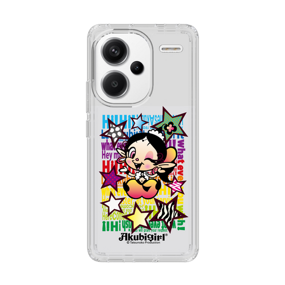 スリムプロテクションケース［ アクビガール - スター ］