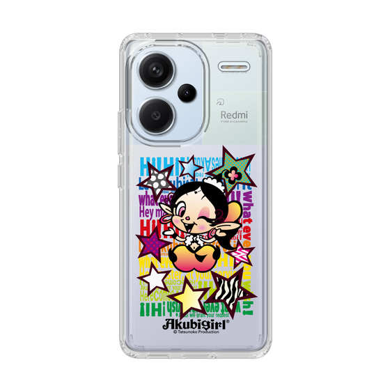 スリムプロテクションケース［ アクビガール - スター ］