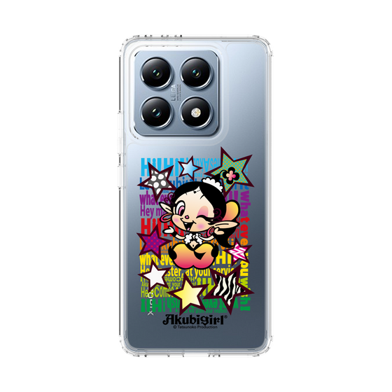 スリムプロテクションケース［ アクビガール - スター ］