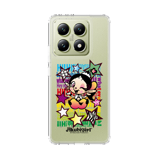 スリムプロテクションケース［ アクビガール - スター ］