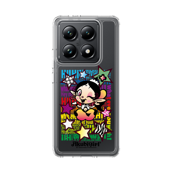 スリムプロテクションケース［ アクビガール - スター ］