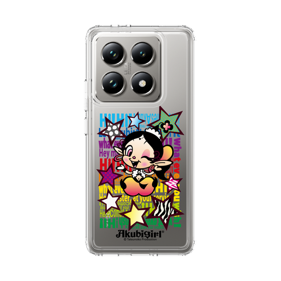 スリムプロテクションケース［ アクビガール - スター ］