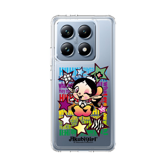スリムプロテクションケース［ アクビガール - スター ］
