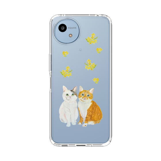 スリムプロテクションケース［ ナナちゃん&ポンちゃん ］