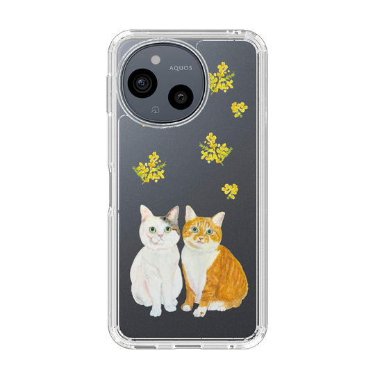 スリムプロテクションケース［ ナナちゃん&ポンちゃん ］