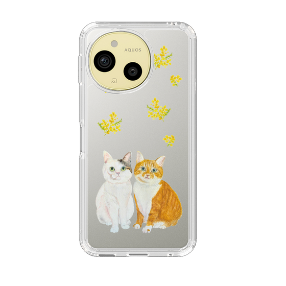 スリムプロテクションケース［ ナナちゃん&ポンちゃん ］