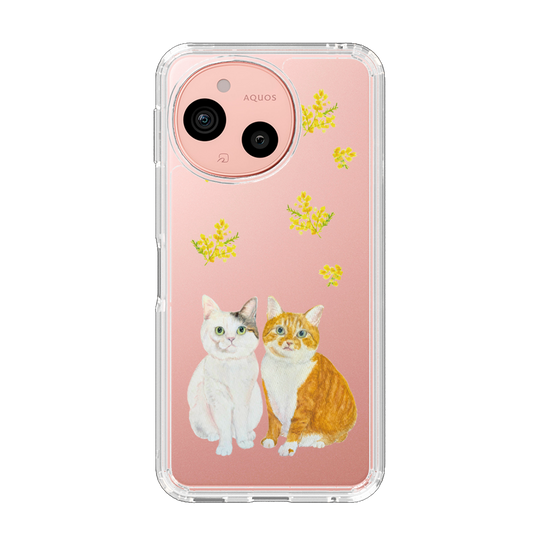 スリムプロテクションケース［ ナナちゃん&ポンちゃん ］