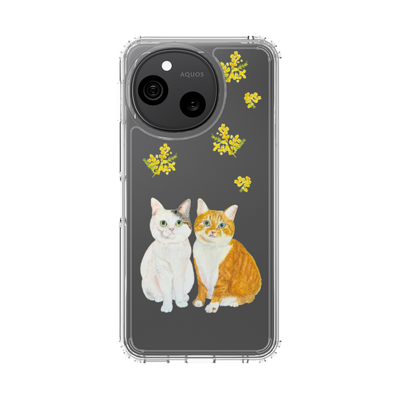 スリムプロテクションケース［ ナナちゃん&ポンちゃん ］