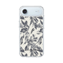 スリムプロテクションケース［ LAGUNAMOON - ボタニカルジャガード - White×Black ］