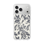 スリムプロテクションケース［ LAGUNAMOON - ボタニカルジャガード - White×Black ］