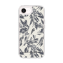 スリムプロテクションケース［ LAGUNAMOON - ボタニカルジャガード - White×Black ］