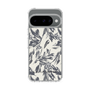 スリムプロテクションケース［ LAGUNAMOON - ボタニカルジャガード - White×Black ］