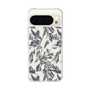 スリムプロテクションケース［ LAGUNAMOON - ボタニカルジャガード - White×Black ］